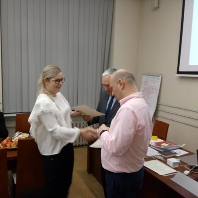Rozdanie certyfikatów 2.02.2020