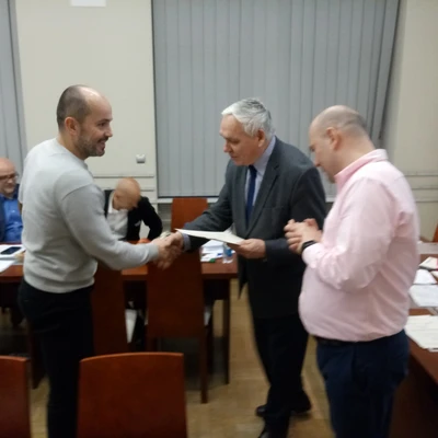 Rozdanie certyfikatów 2.02.2020
