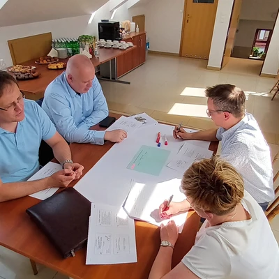 Wizyta w Banku Spółdzielczym w Limanowej 20.05.2022