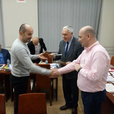Rozdanie certyfikatów 2.02.2020