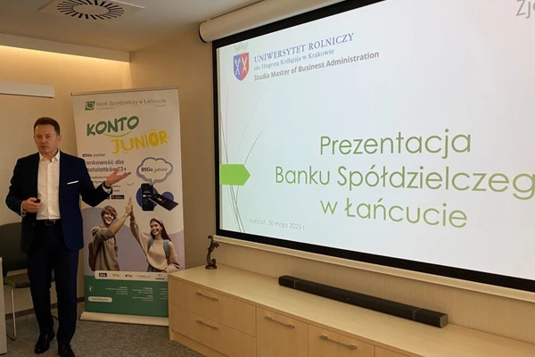 Słuchacze MBA odwiedzili Bank Spółdzielczy w Łańcucie