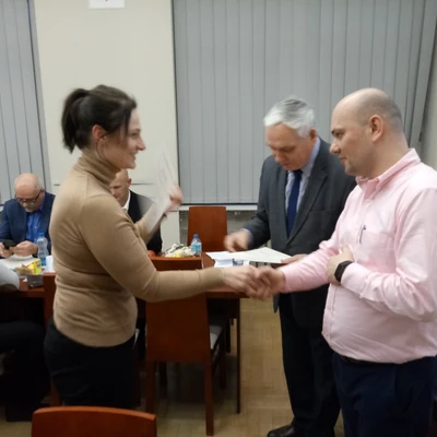 Rozdanie certyfikatów 2.02.2020