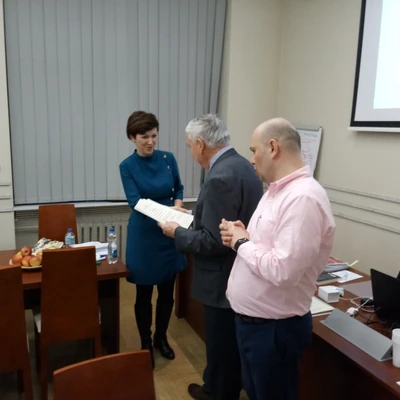 Rozdanie certyfikatów 2.02.2020