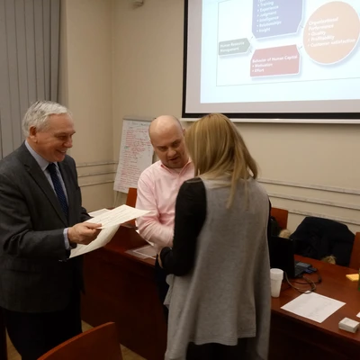 Rozdanie certyfikatów 2.02.2020