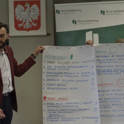 Wizyta w Banku Spółdzielczym w Rabie Wyżnej 2.07.2021