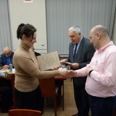Rozdanie certyfikatów 2.02.2020