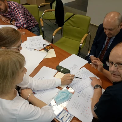 Wizyta w Banku Spółdzielczym w Rabie Wyżnej 2.07.2021