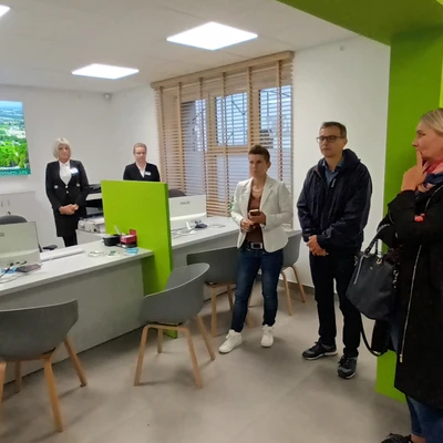 Wizyta w Banku Spółdzielczym w Jastrzębia - Zdroju 30.09.2022