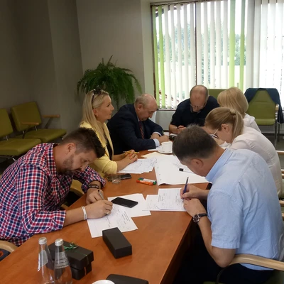 Wizyta w Banku Spółdzielczym w Rabie Wyżnej 2.07.2021