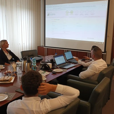 Wizyta w Banku Spółdzielczym w Jastrzębia - Zdroju 30.09.2022
